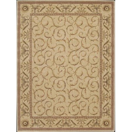NOURISON Nourison 82455 Somerset Area Rug Collection Ivory 3 ft 6 in. x 5 ft 6 in. Rectangle 99446824554
